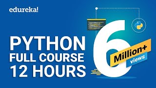 What is Python? 3:40 Why is Python popular? 4:55 Features of Python 6:50 Where is Python used in the industry? 7:50 Learning Path 9:15 Career Opportunities 10:30 How Netflix use Python? 11:55 How does it use Python? 18:15 Python Developer Salary 18:50 Who is Python Developer? 19:20 Python Developer Job Trends 21:55 How to become a Python Developer? 23:05 Who is a Python developer? 33:50 Job Roles 41:40 Emerging Job Roles 44:30 Road Map 47:05 Python Installation 54:30 How to run a Python program? 58:35 Best IDE for Python 59:35 What is an IDE? 59:50 Features of an IDE 1:00:50 Best IDEs of Python 1:07:40 PyCharm Tutorial 1:07:42 Introduction to PyCharm 1:09:07 Features of PyCharm 1:28:02 Comments in Python 1:28:52 What are Comments? 1:29:47 When to use Python? 1:30:22 How to write comments in Python? 1:32:22 Types of Comments 1:35:57 Docstring Comments 1:39:02 Variables & Data Types 1:39:17 Variable definition & Declaration 1:41:22 Data Types 1:41:42 Numbers 1:43:12 String 1:46:02 List 1:48:12 Dictionary 1:50:12 Tuple 1:51:27 Set 1:53:52 Type Conversion 1:54:42 Python Collections 1:57:12 Specialised Collections Data Types 2:14:57 Arrays 2:15:32 What is an Array? 2:17:27 How to create Arrays in Python? 2:20:52 Accessing Array Elements 2:22:42 Basic Array Operations 2:24:27 Adding elements to an Array 2:27:52 Removing Elements of an Array 2:33:42 Slicing an Array 2:36:12 Looping through an Array 2:39:57 HashTable and HashMap 2:41:37 Creating Dictionaries 2:44:02 Nested dictionaries 2:46:52 Performing Operations on Hash Table 2:55:32 Operators in Python 3:13:17 Loops in Python 3:13:52 Why to use Python? 3:16:12 What are Loops? 3:18:07 Loops in Python 3:18:17 While Loop 3:26:22 For Loop 3:32:22 Nested Loop 3:48:12 Patterns in Python 4:24:27 File Handling 4:25:07 Why need File Handling 4:27:02 Types of Files 4:28:37 What is File Handling? 4:29:22 Python File Handling System 4:32:52 File Operations for Reading 4:41:27 Python File Write Method 4:47:37 Decorator 4:48:22 Functions in Python 4:54:07 Decorators in Python 5:08:32 Lambda 5:10:17 How to write Anonymous functions? 5:29:02 Map-Reduce Functions 5:29:47 Introduction to map(), filter(), reduce() 5:46:22 What are Generators? 5:47:32 Normal functions vs Generators 5:48:02 Writing Generators in Python 5:52:57 Generators with Loops 5:53:57 Generator Expressions 5:56:22 Use-Cases 6:02:27 OOPS Concepts 6:03:07 Classes & Objects 6:33:47 Inheritance in Python 6:36:52 Types of Inheritance 6:42:47 Python Super Function 6:44:52 Exception Handling 6:54:42 Try & Except block 7:05:52 Python Module 7:07:47 How to create a Module? 7:17:33 Python Modules Search Path 7:24:23 Date & Time 7:24:58 time module 7:38:23 Numpy 7:38:58 What is Numpy? 7:41:43 Numpy vs List 7:49:03 Numpy Operations 8:05:23 Numpy Special Functions 8:09:58 SciPy 8:10:48 What is Python SciPy? 8:12:23 Basic Functions 8:15:48 Special Functions 8:18:53 Integration Functions 8:24:43 Linear Algebra 8:26:48 Interpolation Functions 8:28:18 Pandas 8:29:18 Data life-cycle 8:31:23 What is Pandas? 8:35:33 Pandas Operations 8:54:13 Example 8:59:38 Python for Statistics 9:02:43 Pydoop 9:04:03 Matplotlib 9:04:28 Data Visualization 9:09:13 Matplotlib 9:10:13 Types of Plots 9:30:13 Multiple Plots 9:32:18 Seaborn 9:32:53 Introduction to Seaborn 9:33:33 Seaborn vs Matplotlib 9:34:28 How to install Seaborn? 9:34:48 Installing Dependencies 9:35:33 Python Seaborn Functions 9:44:23 Multi-Plot Grids 9:47:08 Plot Aesthetics 9:50:58 FIFA Use-case 10:15:33 OpenCV Tutorial 10:16:03 What is Computer Vision? 10:16:48 How computer reads an Image? 10:18:53 What is OpenCV? 10:19:58 Basic operations with OpenCV 10:27:33 Face Detection 10:27:38 Face Detection using OpenCV 10:31:53 Capturing Video 10:43:28 Use-case - Motion Detector 10:54:58 Web Development Framework 10:55:23 What are Frameworks in Python? 11:08:34 Python Web Development 11:09:04 Python Web Development Libraries 11:09:24 Python & Django 11:28:19 Web Scraping 11:33:49 Packages used for web Scraping -----------------------------------------------------------------------------------（00:01:55 - 11:56:22） - Python Full Course - 12 Hours | Python For Beginners - Full Course | Python Tutorial | Edureka