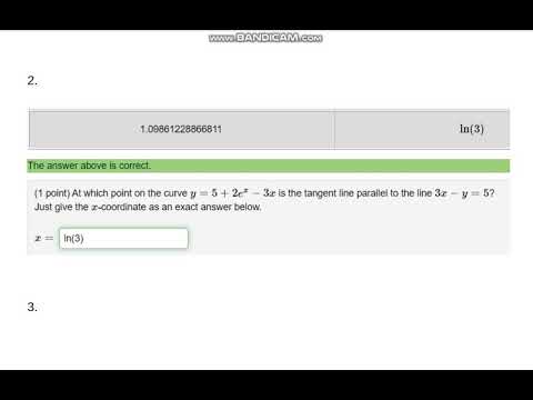 Webwork 3 1 Solutions Answers