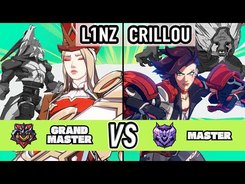 2XKO ▰ L1Nz (Caitlyn / Warwick) vs Crillou (Vi / Warwick) ▰ High Level Gameplay