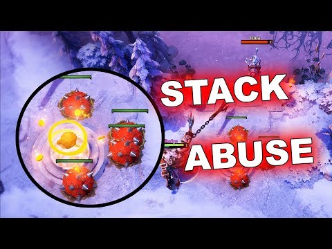 Dota 2 Tricks: HOW TO STACK TECHIES MINES! 7.20e
