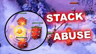 Dota 2 Tricks: HOW TO STACK TECHIES MINES! 7.20e