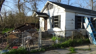 Back In Louisiana. After The Flood. Time to fix the house.