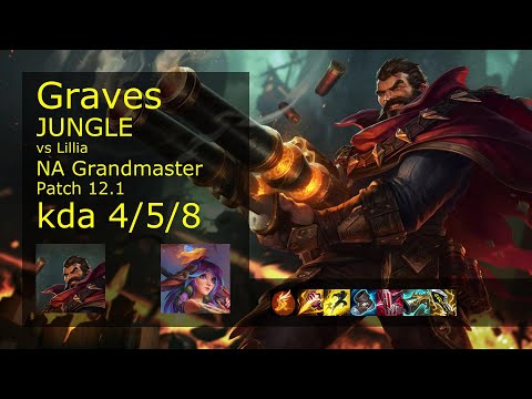 Rank 3 NA Graves: Jungle vs Lillia