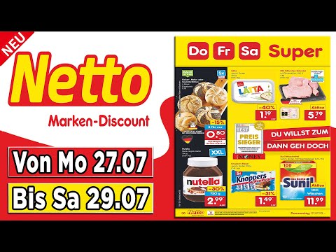 Netto Marken-Discount Prospekt | Prospekt Angebote Werbung DE | Gültig von 27/07 Bis 29/07