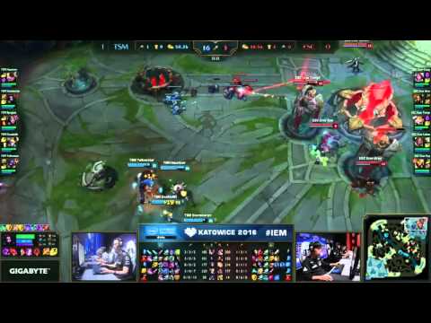 TSM vs ESC G2   Highlights IEM Katowice 2016 World Championship Season 6   Team Solomid vs ESC Ever