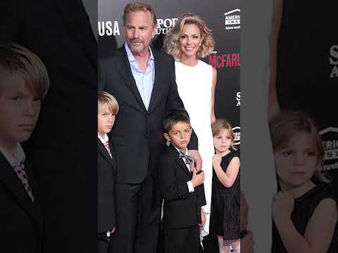 🌹Kevin Costner and his beautiful 7 children ❤️❤️ #love #family #celebrity #celebritykids #shorts