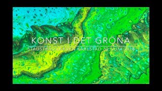 Konst i det gröna -Stadsträdgården Karlstad 2018 - Outdoor art exhibition