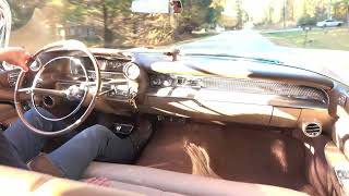 1959 Cadillac Fleetwood Sixty Special Sedan Driving Video