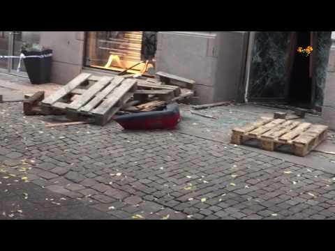 Smash-and-grab-kupp mot exklusiv butik