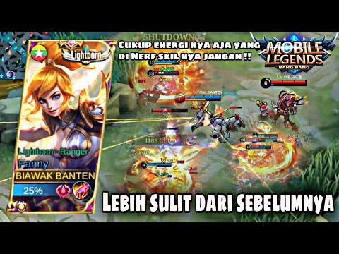 Fanny Di Nerf !! Cukup Energi Nya Aja Skill Nya Jangan !!!! Fanny Mobile Legends !! Fanny Montage !!