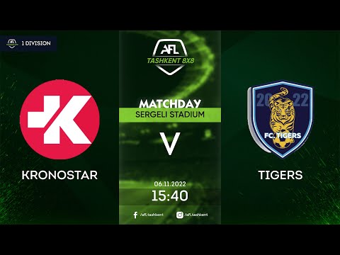 AFL Uzbekistan | 1 division | 6-tur KRONOSTAR - TIGERS