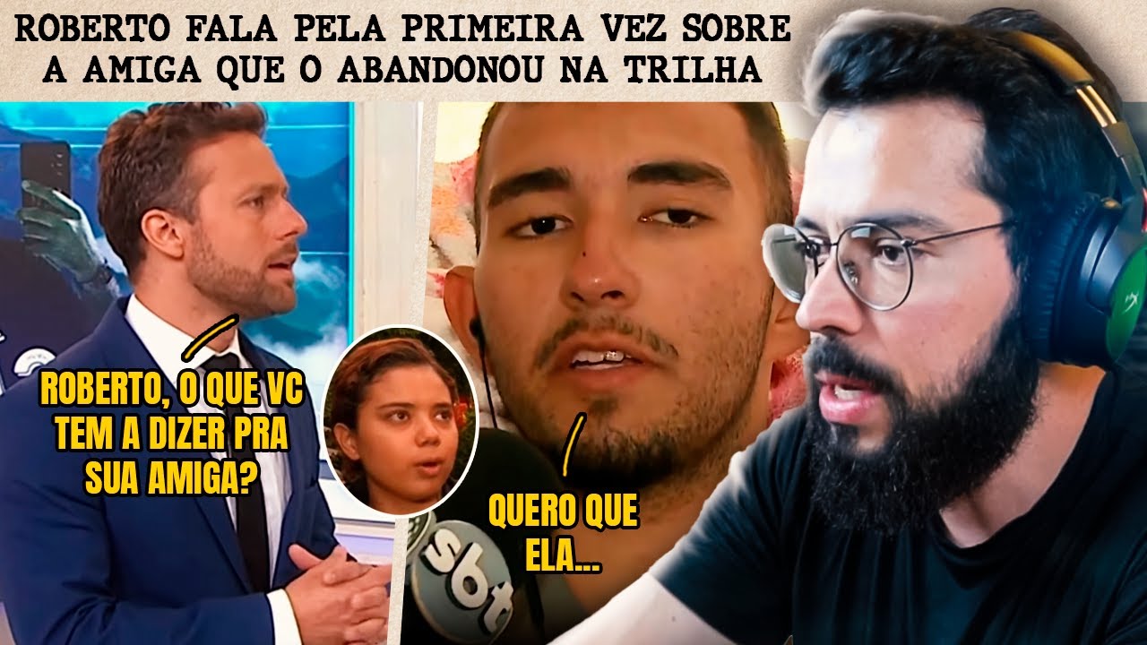 ROBETINHA SOLTA O VERBO SOBRE A THAYANE