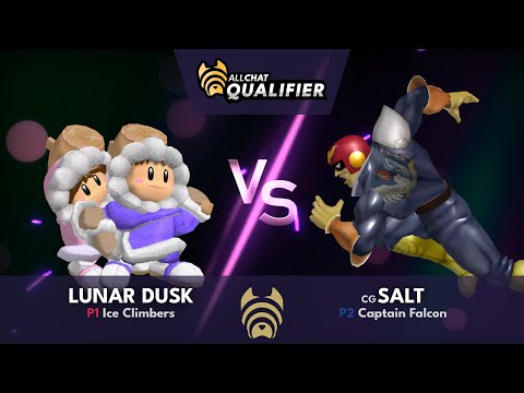 Lunar Dusk (Ice Climbers) v Salt (Captain Falcon) – Losers Semis | All Chat Qualifier