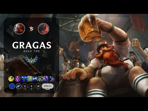 Gragas Top vs Aatrox - EUW Challenger Patch 13.1