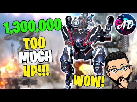 New Unstoppable T FALCON With 1,300,000 HP!!! | War Robots Mk2 Gameplay WR