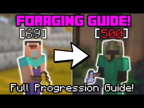 The ULTIMATE Foraging Progression Guide! | Hypixel Skyblock