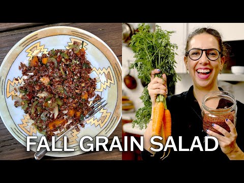 The Crunchy, Chewy, Veggie-Heavy Grain Salad for Fall