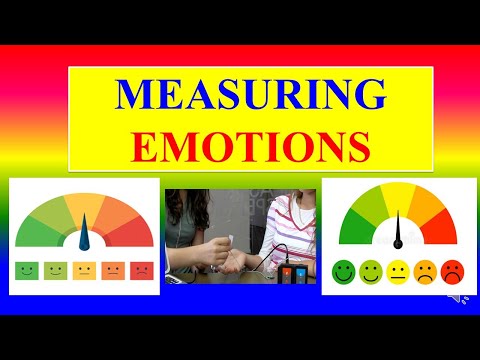 MEASURING EMOTIONS  - Psychology