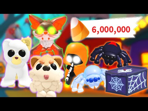 6 MILLION Candy Shopping Spree! | Roblox Adopt Me Halloween 2025 | Riivv3r