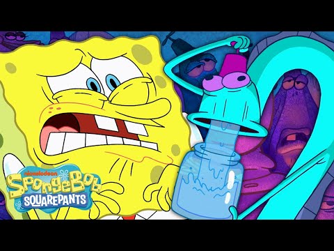 海綿寶寶加入空頭社會？| 傻子｜海綿寶寶 (SpongeBob Joins the Empty Head Society ? | The Nitwitting | SpongeBob)