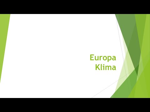 Geographie: Klima Europas einfach und kurz erklärt