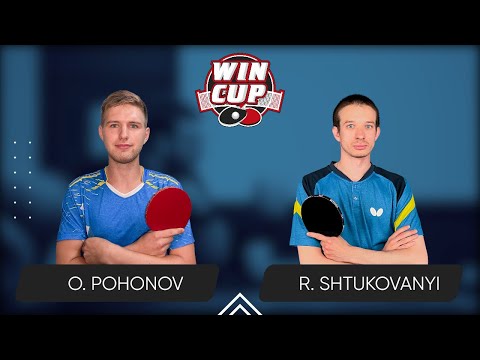 10:45 Oleksandr Pohonov - Roman Shtukovanyi West 2 WIN CUP 21.12.2023 | TABLE TENNIS WINCUP