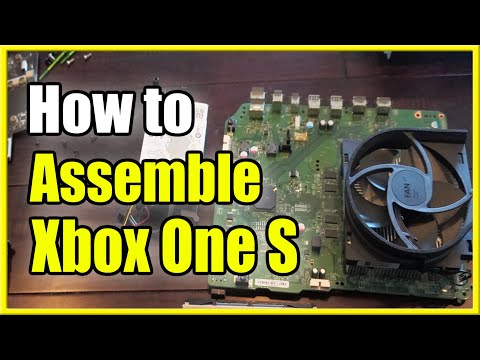 How to put an Xbox One S back together & Reassembly Fast! (Easy Method!)