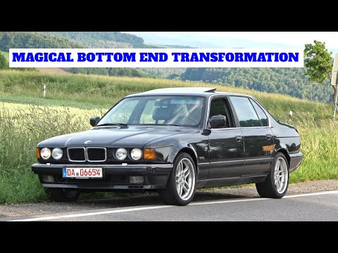 BMW V12 Bottom End Restoration E32 750iL Project Karlsruhe continues Part 1