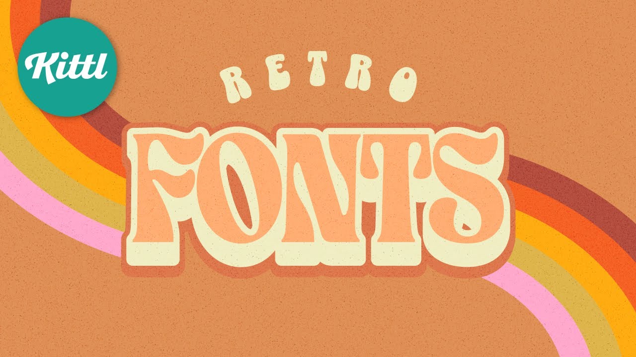 5 Psychedelic 70s Retro Fonts You Should Be Using