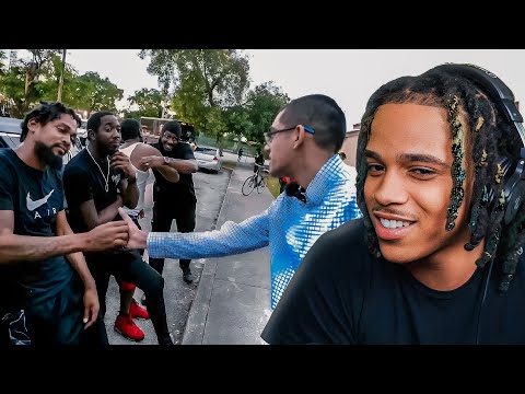 C Blu Reacts To N3on's FIRST Time in the Hood..