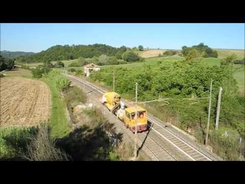 EN 235 deviato + E474 E484 + Mezzi Lavori a Collevecchio