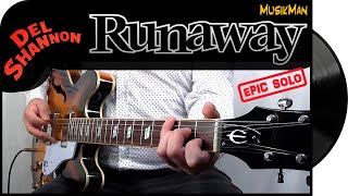 RUNAWAY 🏍 - Del Shannon / GUITAR Cover / MusikMan N°199