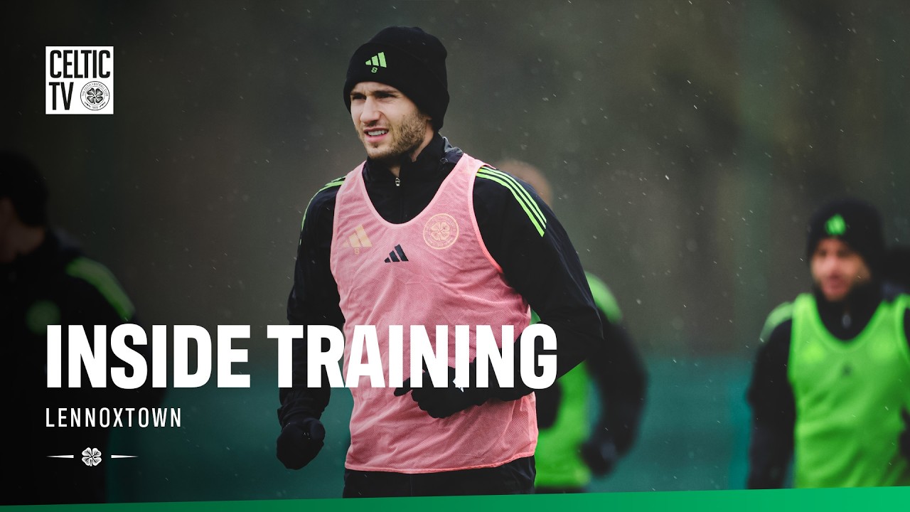 Inside Training: Celtic get set for Livingston at home under the lights  (10/02/26)