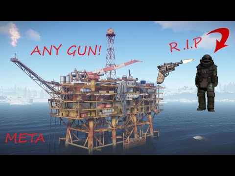 Rust how to take heavy scientist with any gun new meta