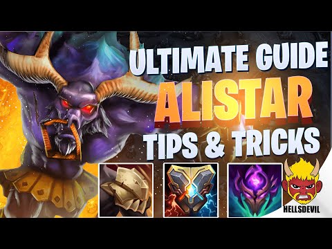 WILD RIFT ULTIMATE ALISTAR GUIDE | WITH BEST ALISTAR EU (Kies) | TIPS & TRICKS | Guide & Build