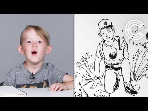 デズモンドがイラストレーターに夢の仕事を教えてくれました。 (Desmond Describes His Dream Job To An Illustrator | Kids Describe | HiHo Kids)