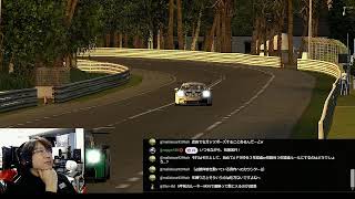 新しい配信環境でポルシェカップ×ルマンをレーシングシミュレーター（iRacing）で練習する生放送