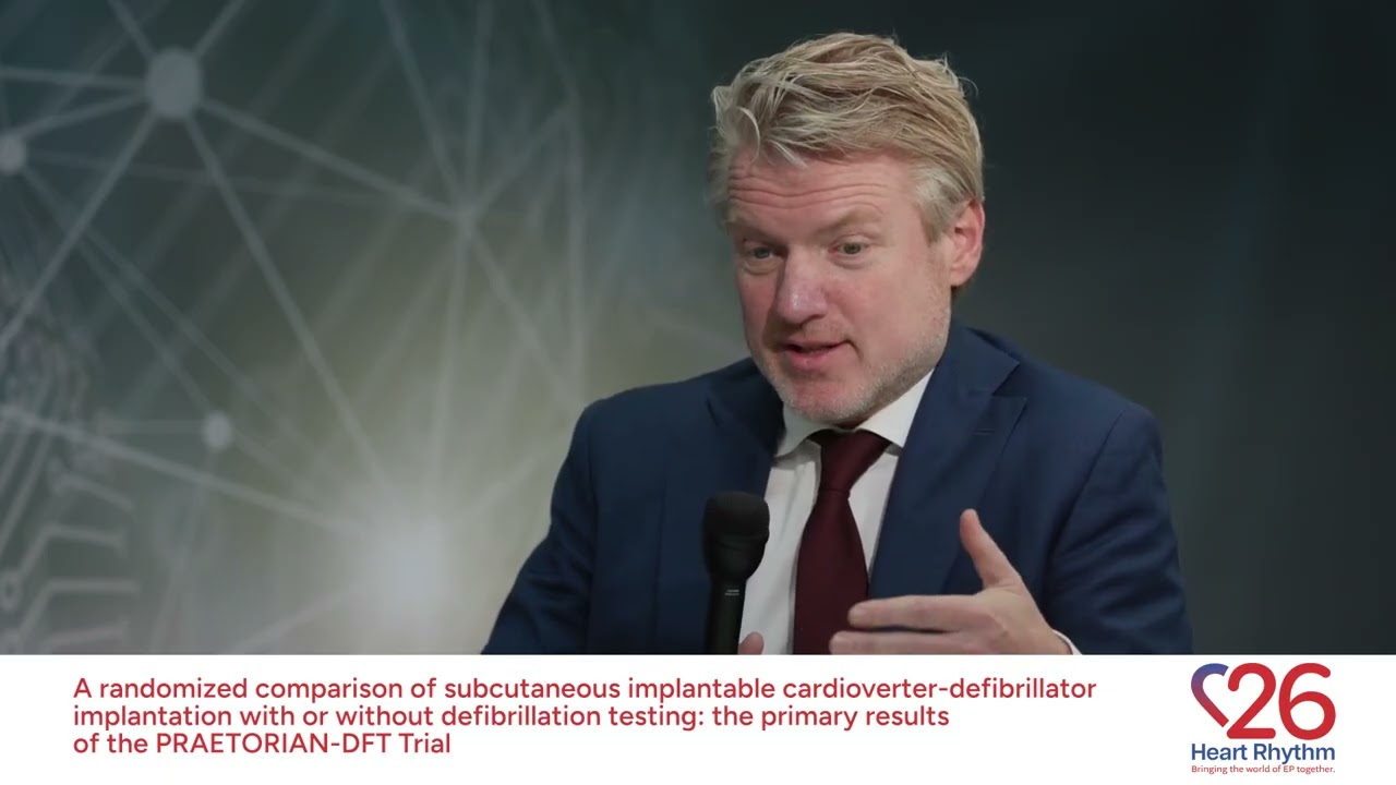 Heart Rhythm TV Update: The primary results of the PRAETORIAN-DFT Trial