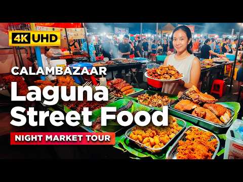 Filipino Street Food at LAGUNA NIGHT MARKET | Cheap Eats at the Streets of CALAMBA LAGUNA