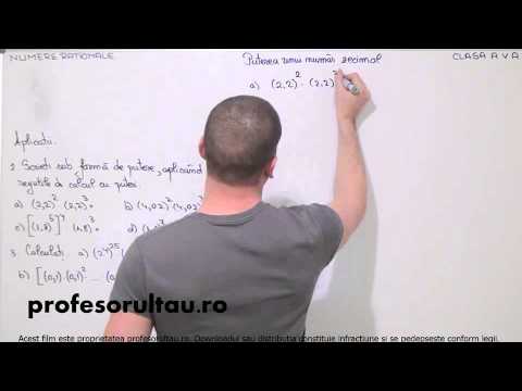 43   cls5   Numere rationale   puterea unui numar zecimal   exercitii   partea 2