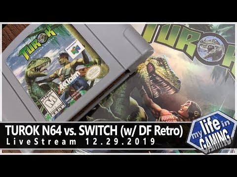 Turok Nintendo 64 vs. Nintendo Switch w/ John Linneman of @DigitalFoundry :: LIVE STREAM