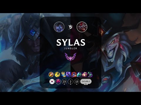 Sylas Jungle vs Shaco - KR Master Patch 13.9