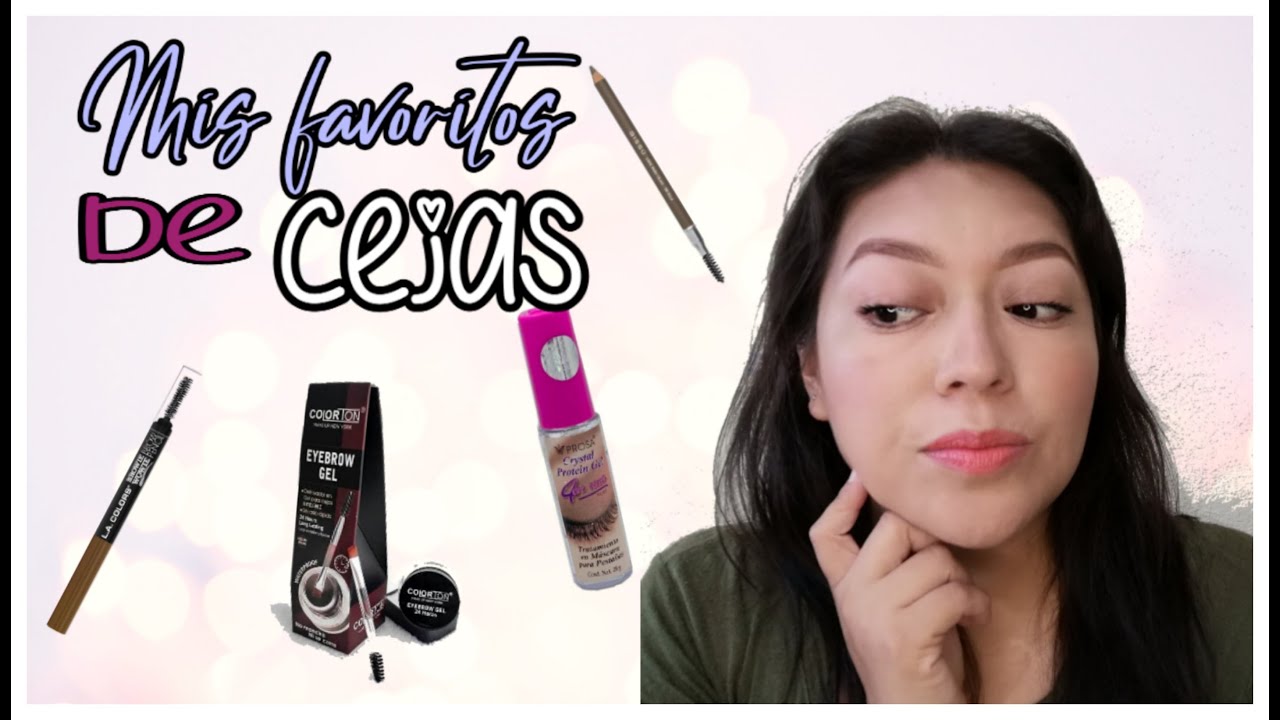 MIS FAVORITOS PARA CEJAS /BISSU /COLORTON /L.A.COLORS/LAPIZ .CERA.POMADA