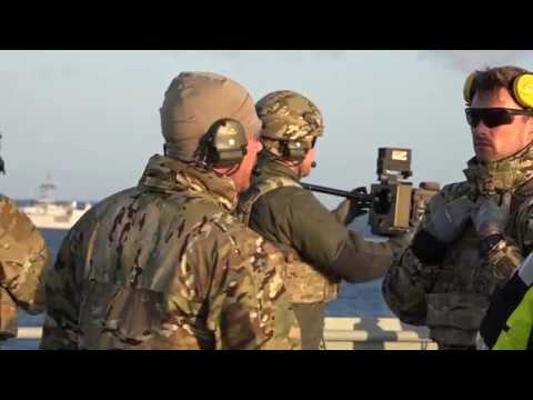 Northern Coasts - Thetis som flagskib for NATO's stående minerydningsstyrke