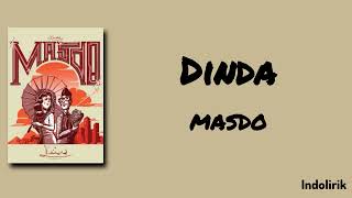 Download lagu Dinda - MASDO | Lirik Lagu mp3