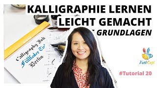 Wie kann ich Kalligraphie lernen? • Dein Grundlagenguide | FarbCafé