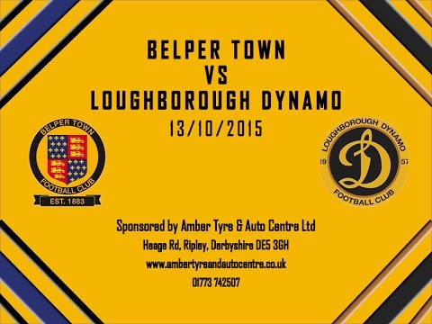 Belper Town 1 - 2 Loughborough Dynamo 13th October 2015 Highlights