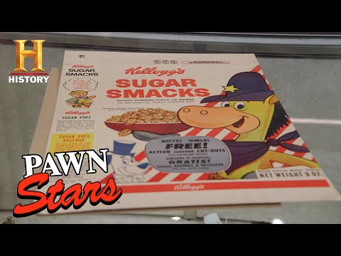 ポーン・スターズ。ケロッグシリアルボックスの価格はコーリーを驚かせる（シーズン16）｜歴史 (Pawn Stars: Price of a Kellogg Cereal Box Surprises Corey (Season 16) | History)