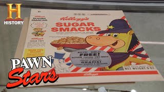 Pawn Stars: Price of a Kellogg Cereal Box Surprises Corey (Season 16) | History