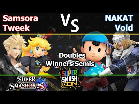 Samsora & P1|Tweek vs. CLG|NAKAT & CLG|Void - Wii U Doubles Winners Finals - SSC2017